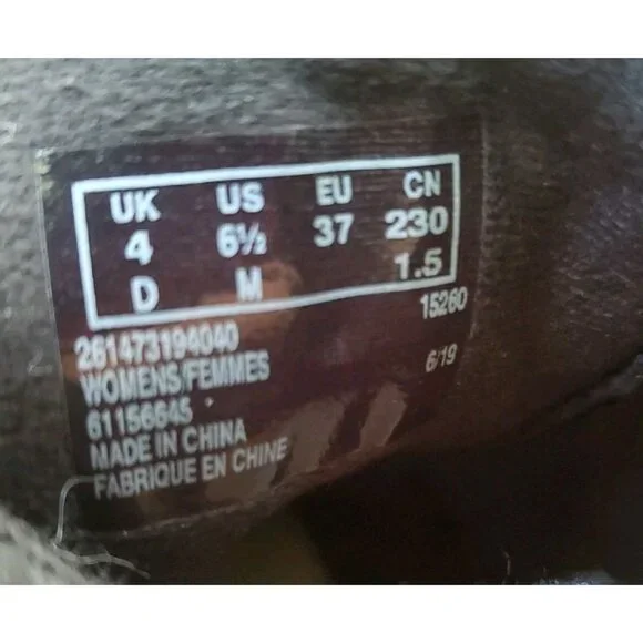 Clarks‎ Artisan Boots Womens Size 6.5 Black - Picture 9 of 12